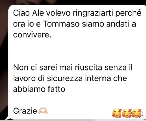 Recensione di una cliente